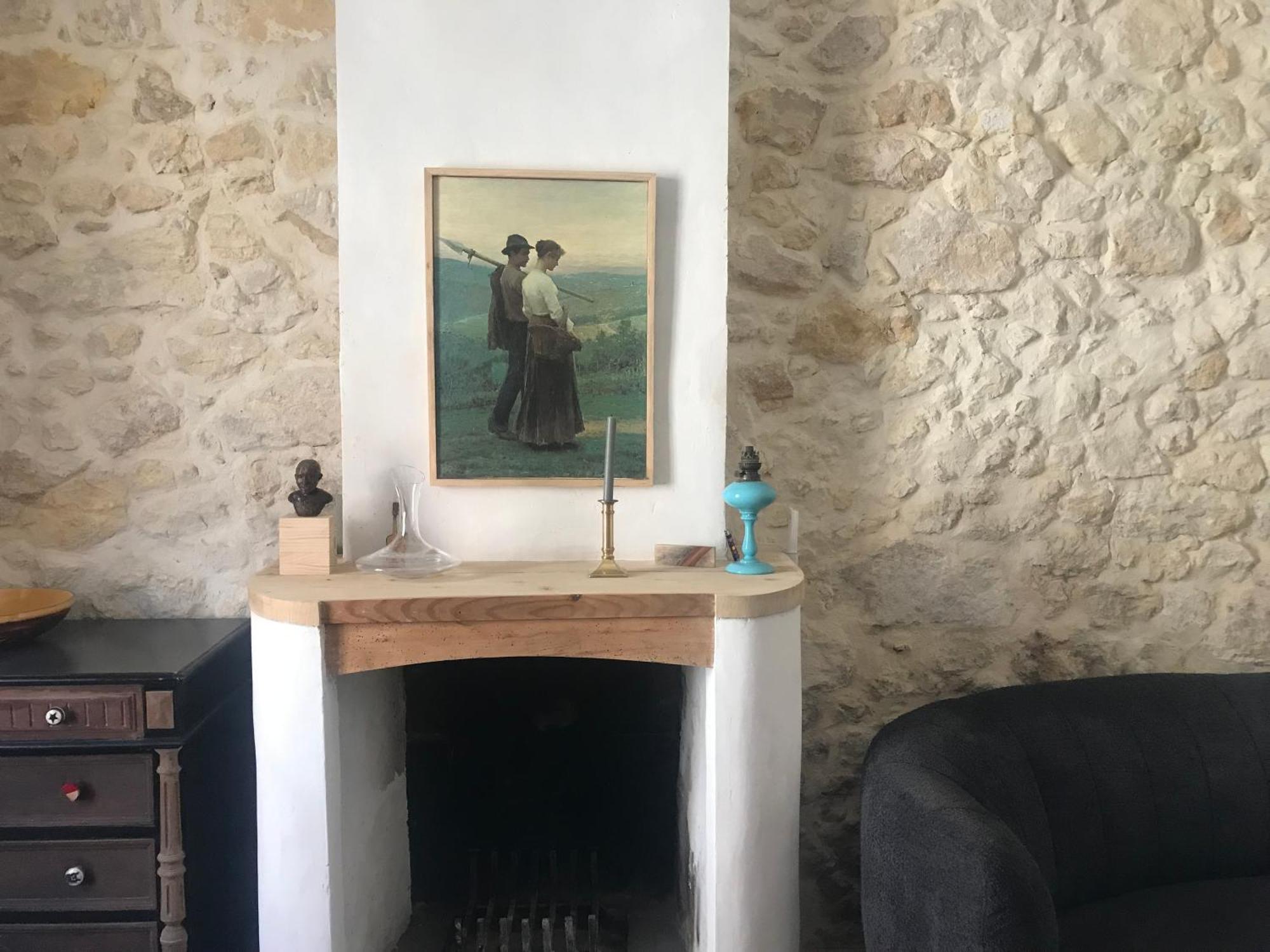 Le Petit Apartment Coursan Bagian luar foto