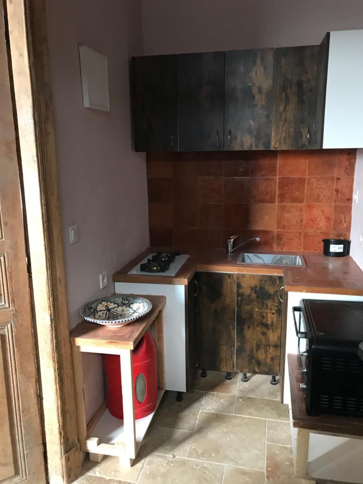 Le Petit Apartment Coursan Bagian luar foto